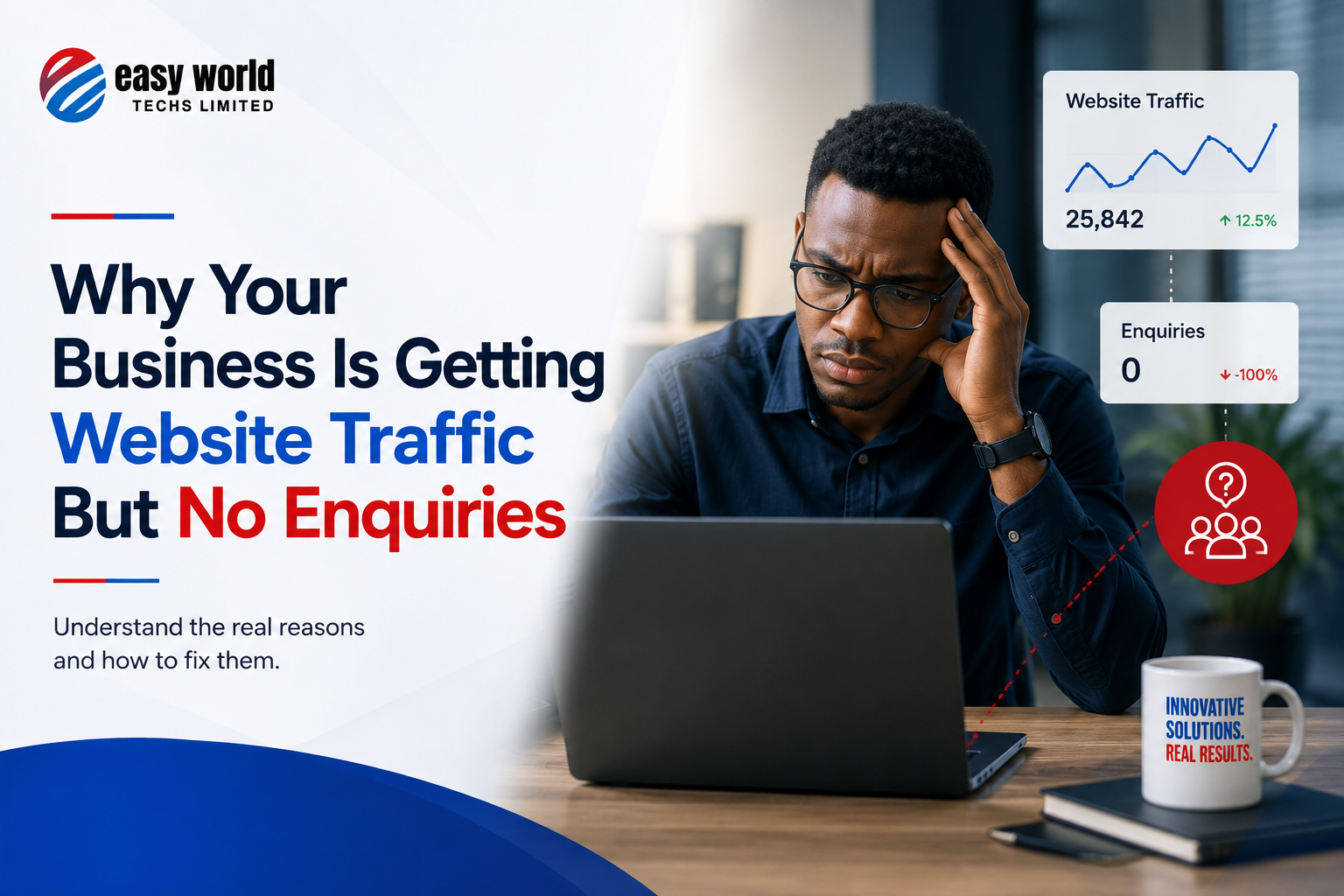 Why Your Business Is Getting Website Traffic But No Enquiries