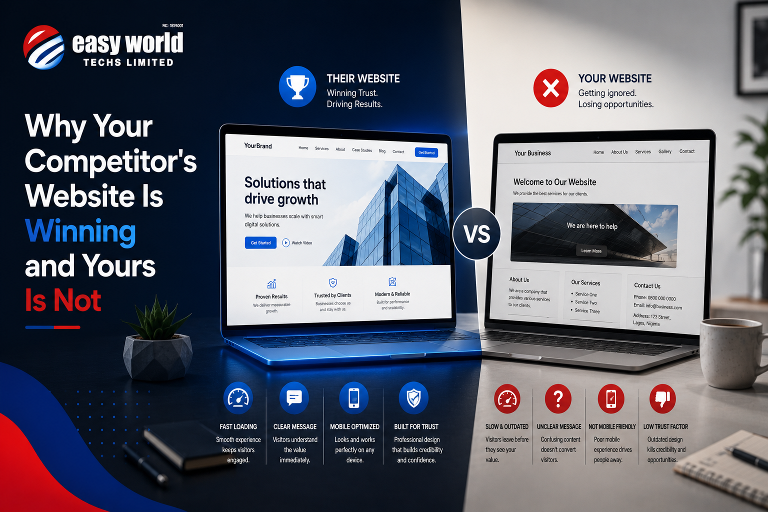 Why Your Competitor's Website Is Winning and Yours Is Not