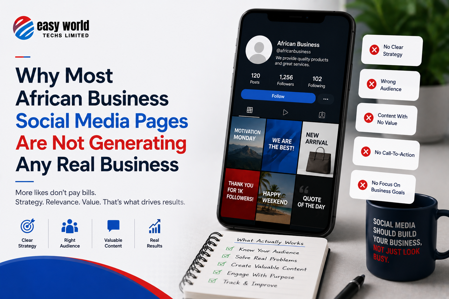 Why Most African Business Social Media Pages Are Not Generating Any Real Business