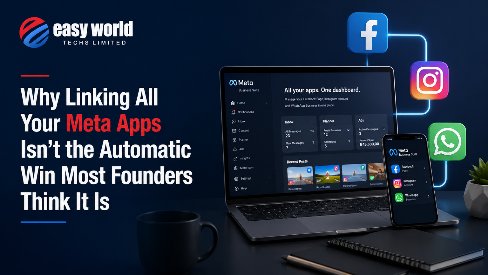 Why Linking All Your Meta Apps Isn't the Automatic Win Most Founders Think It Is