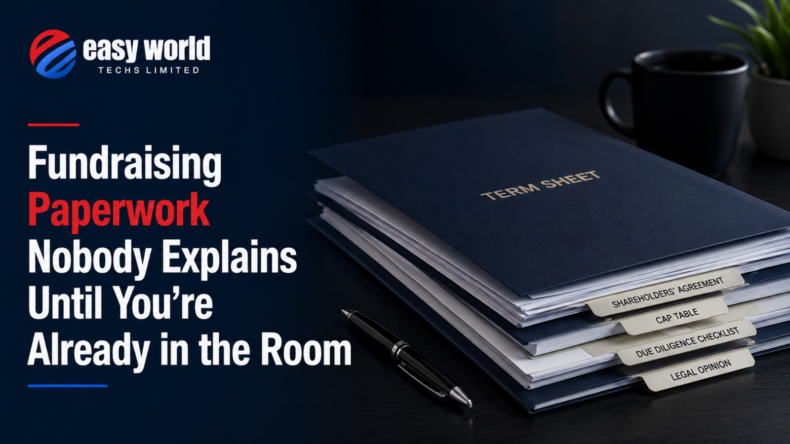 Fundraising Paperwork Nobody Explains Until You're Already in the Room