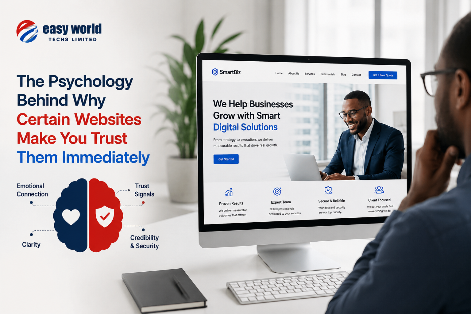 The Psychology Behind Why Certain Websites Make You Trust Them Immediately
