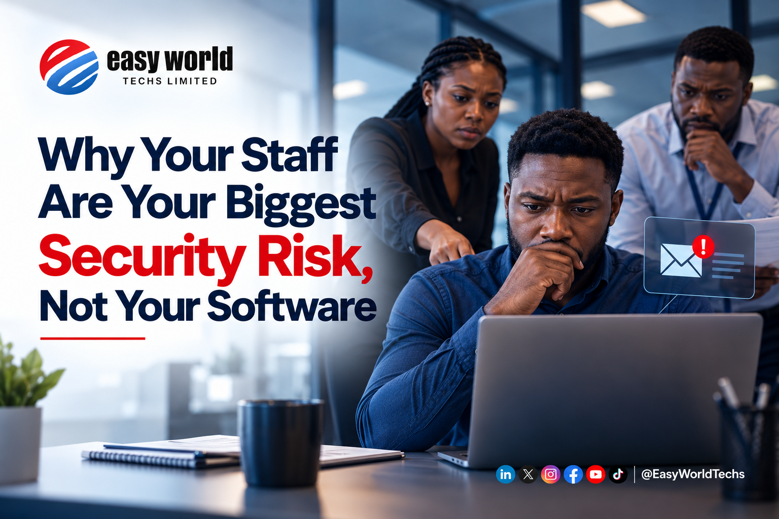 Why Your Staff Are Your Biggest Security Risk, Not Your Software